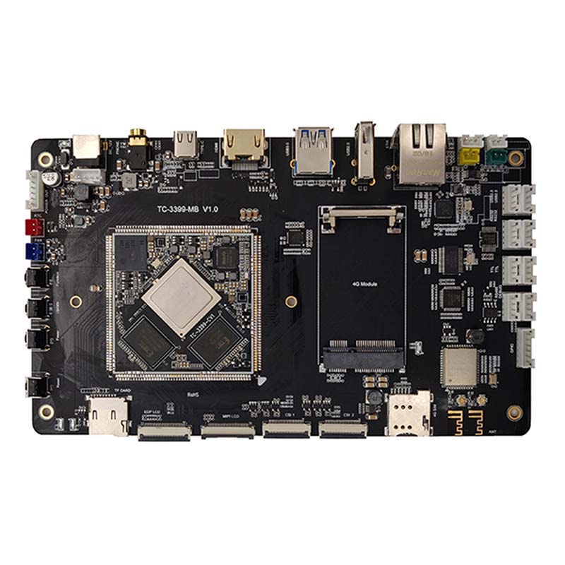 Placa de desarrollo Rockchip RK3399 de 6 núcleos y 64 bits